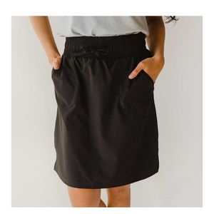 Albion Away Skirt- Black